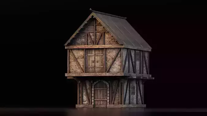 Medieval Timber House