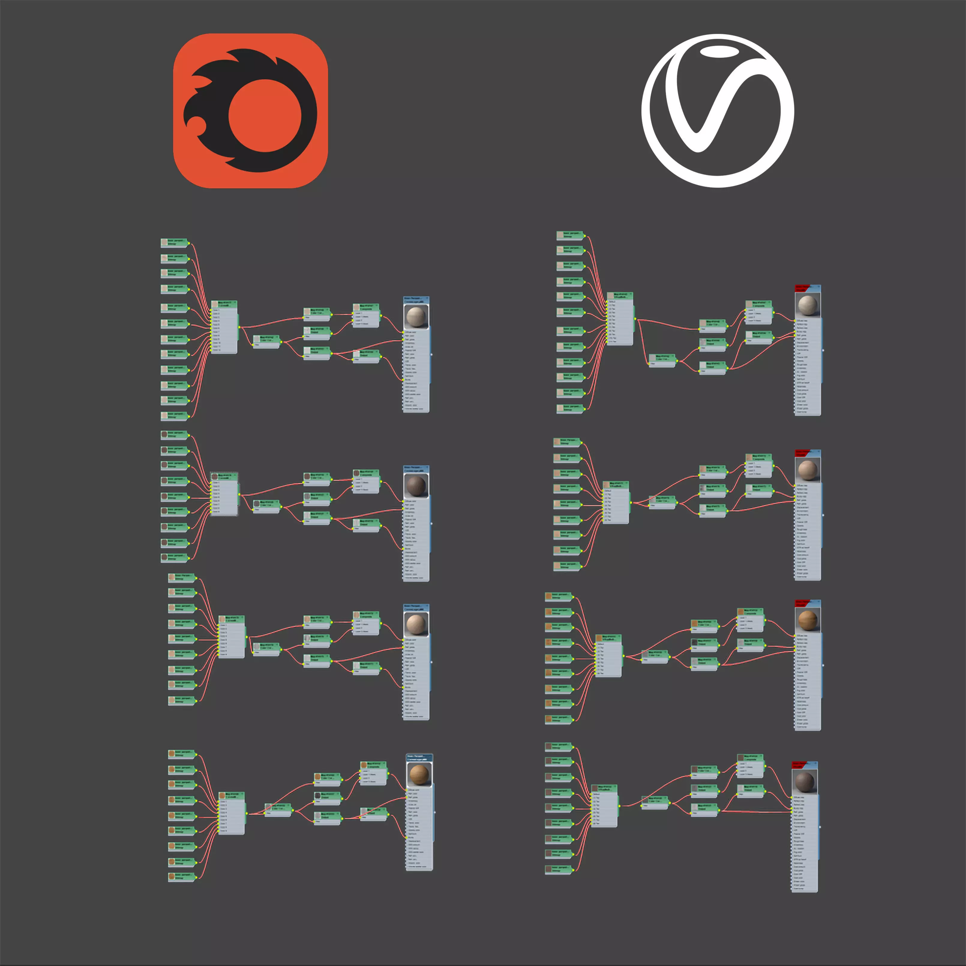 Boen Oak Parquet Flooring - 5 Layouts and 4 Colors -4K 3D model_5