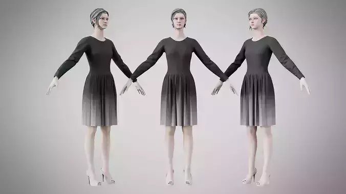 Dress 05 Charleston Green