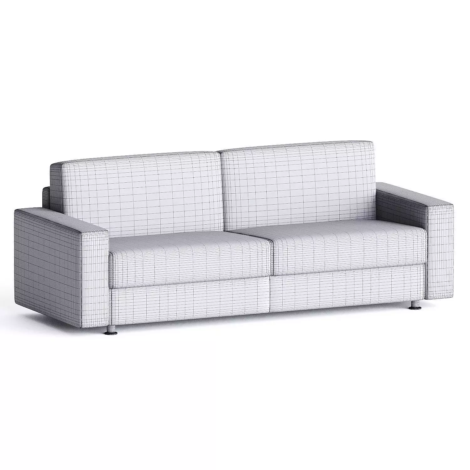 lampo 17 sofa 3D model_3