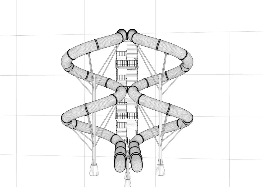 Slide Water 3D model_8