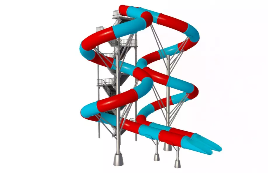 Slide Water 3D model_1