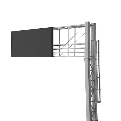Road infrastructure led panel sign info table