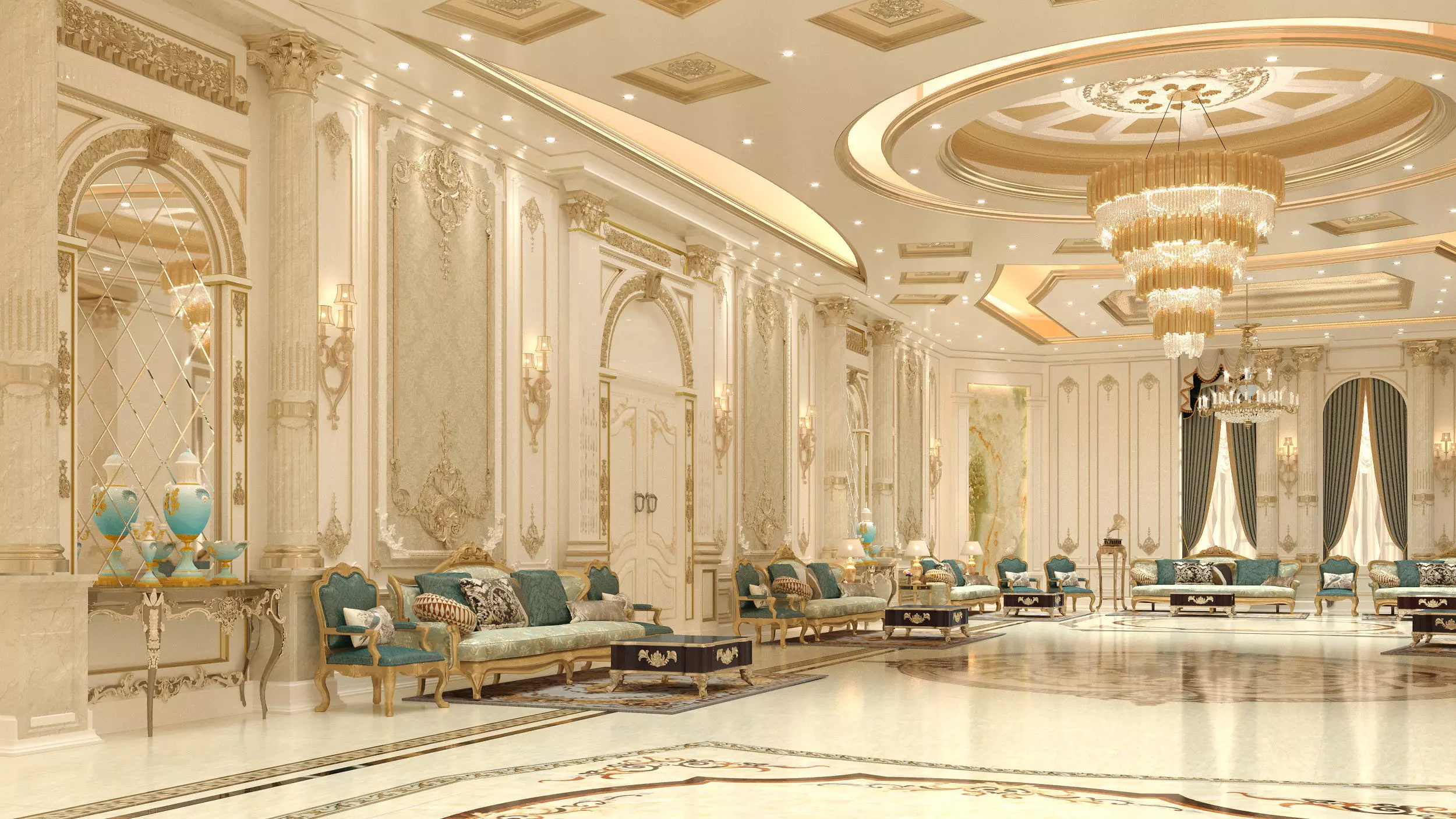 classic majlis 3D model_1