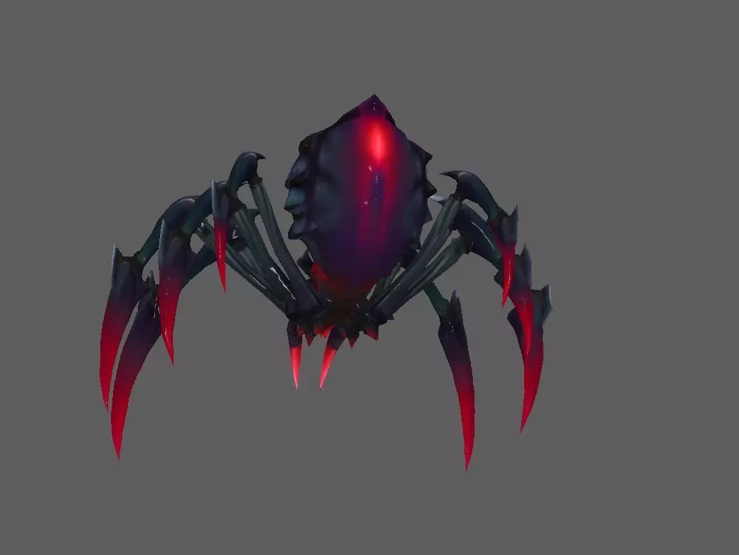 Spider 3D model_1