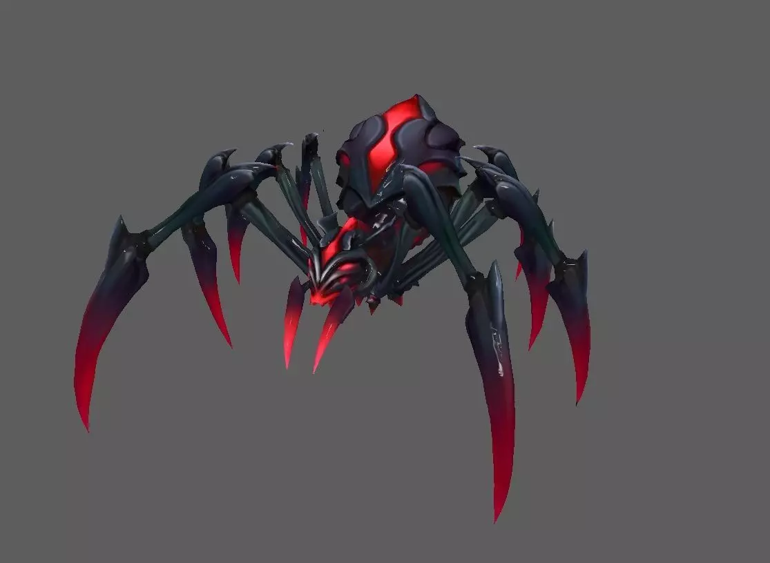 Spider 3D model_0