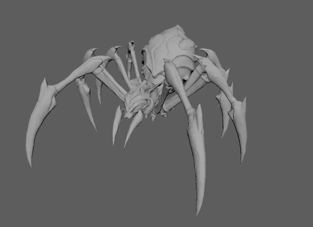 Spider 3D model_3