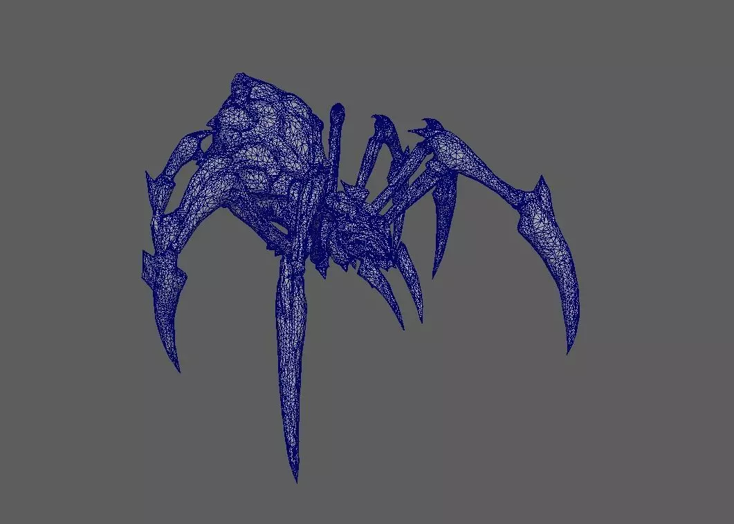 Spider 3D model_4