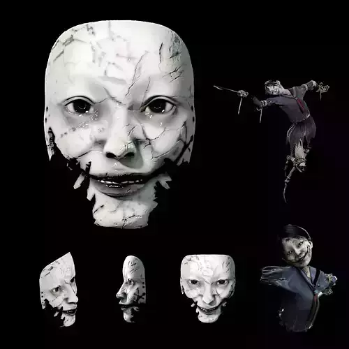 Silent Hill F  Enermy  Ayakakashi Mask 