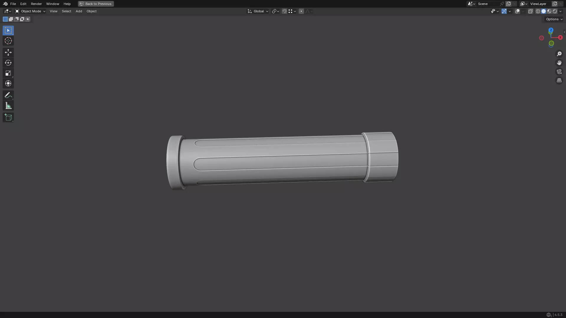 Insulin Syringe 50 mL 3D model_27