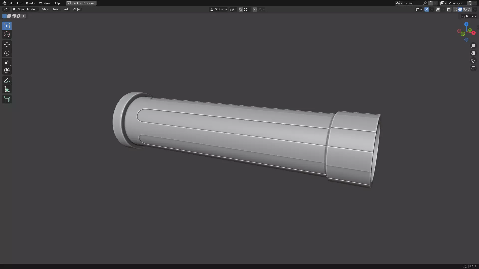 Insulin Syringe 50 mL 3D model_36