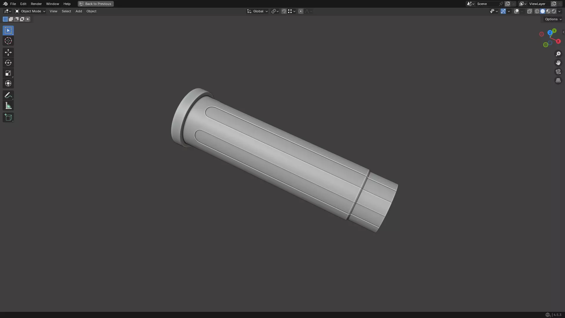 Insulin Syringe 50 mL 3D model_29