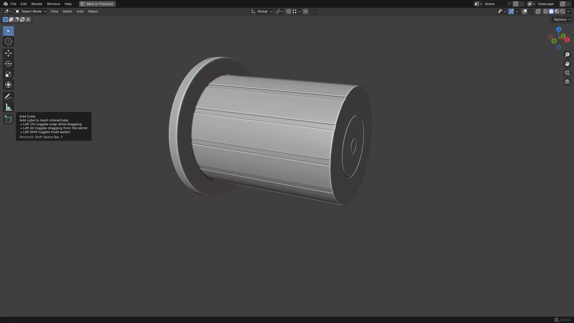 Insulin Syringe 50 mL 3D model_8