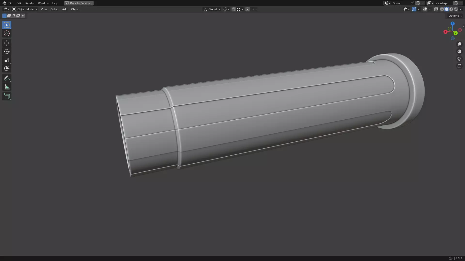 Insulin Syringe 50 mL 3D model_25