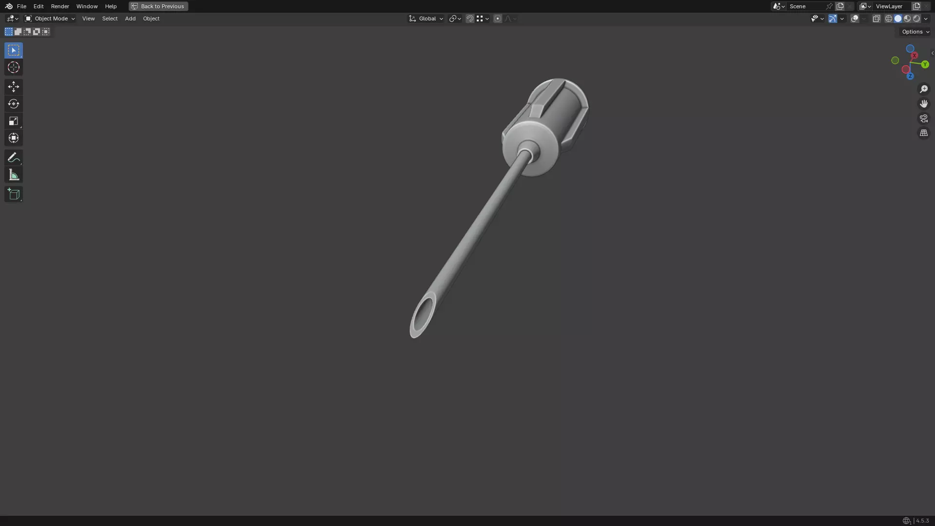 Insulin Syringe 50 mL 3D model_17