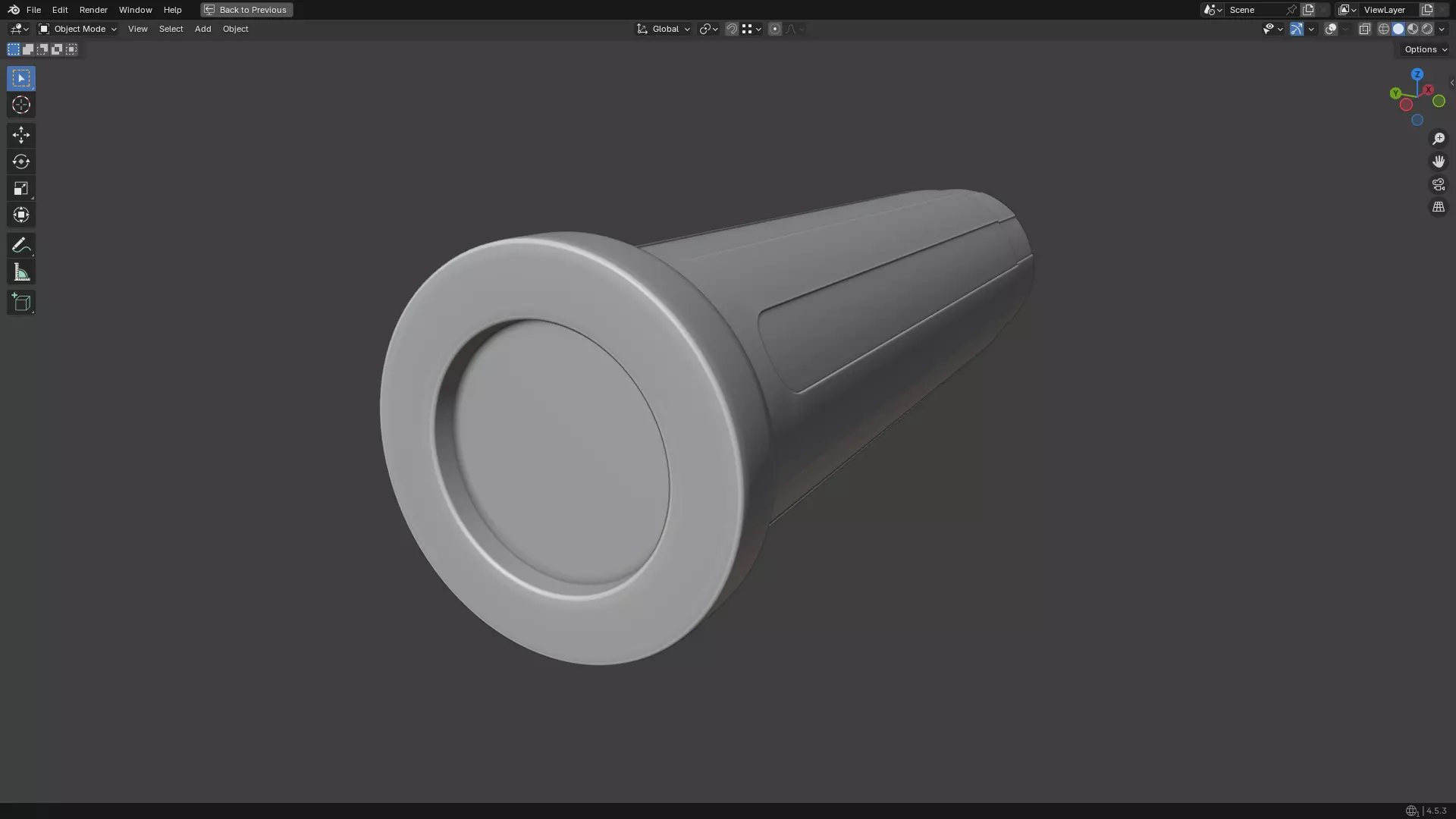 Insulin Syringe 50 mL 3D model_39