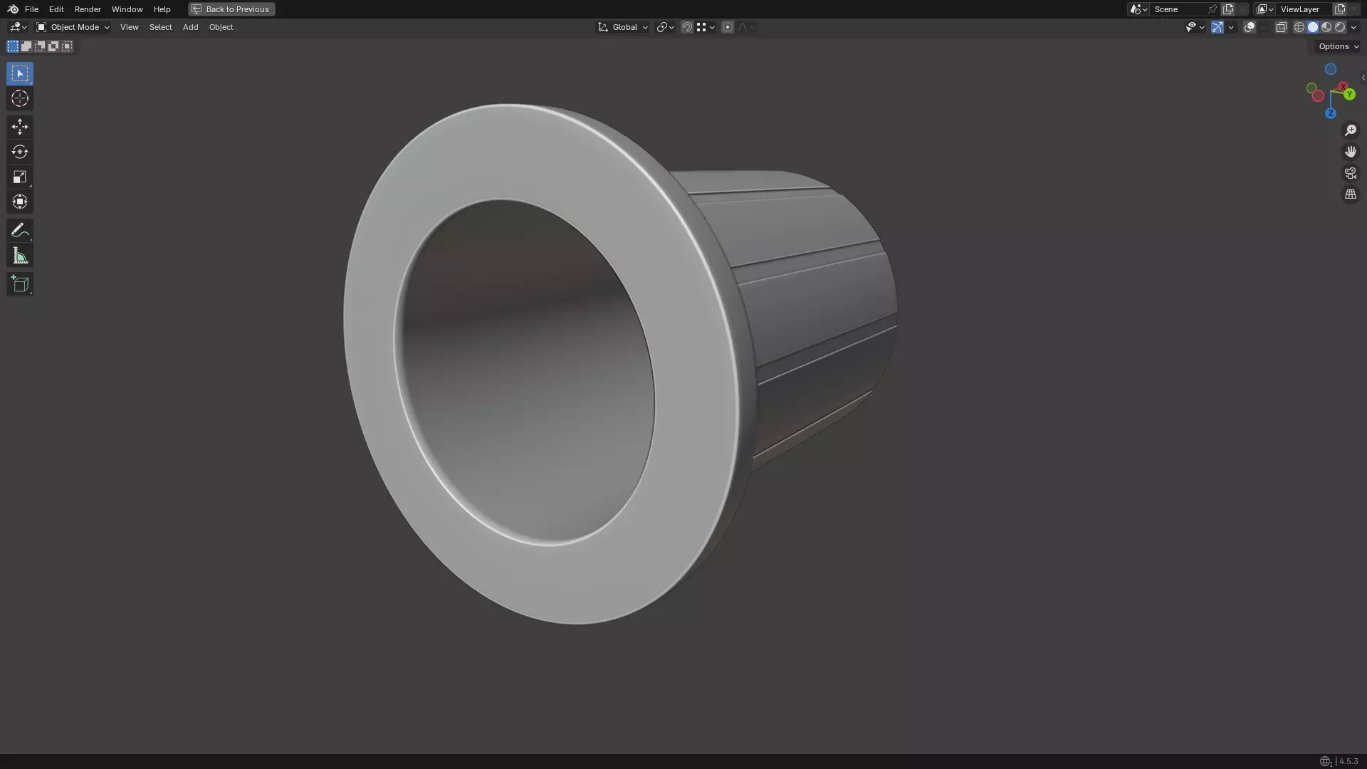 Insulin Syringe 50 mL 3D model_14
