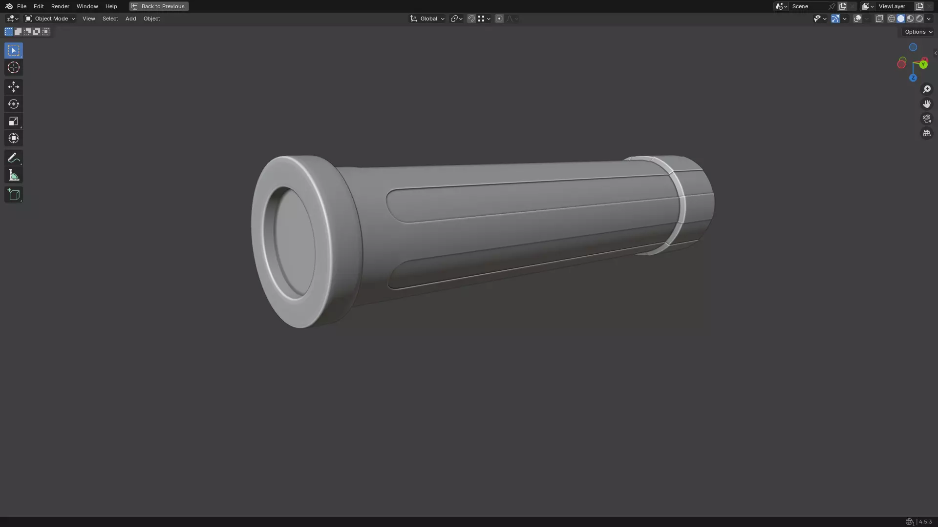 Insulin Syringe 50 mL 3D model_13