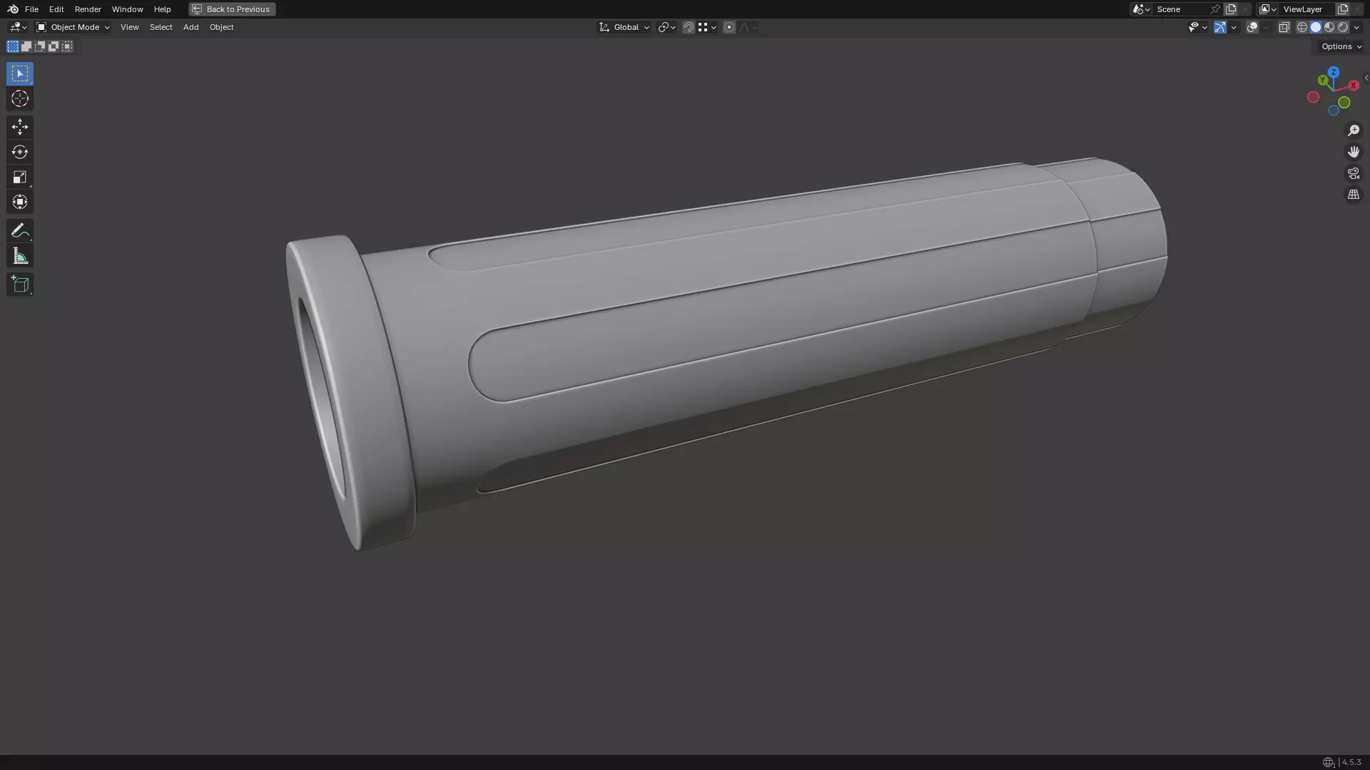 Insulin Syringe 50 mL 3D model_33