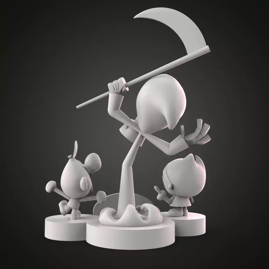 BILLY MANDY Y PURO HUESOS 3D print model_10