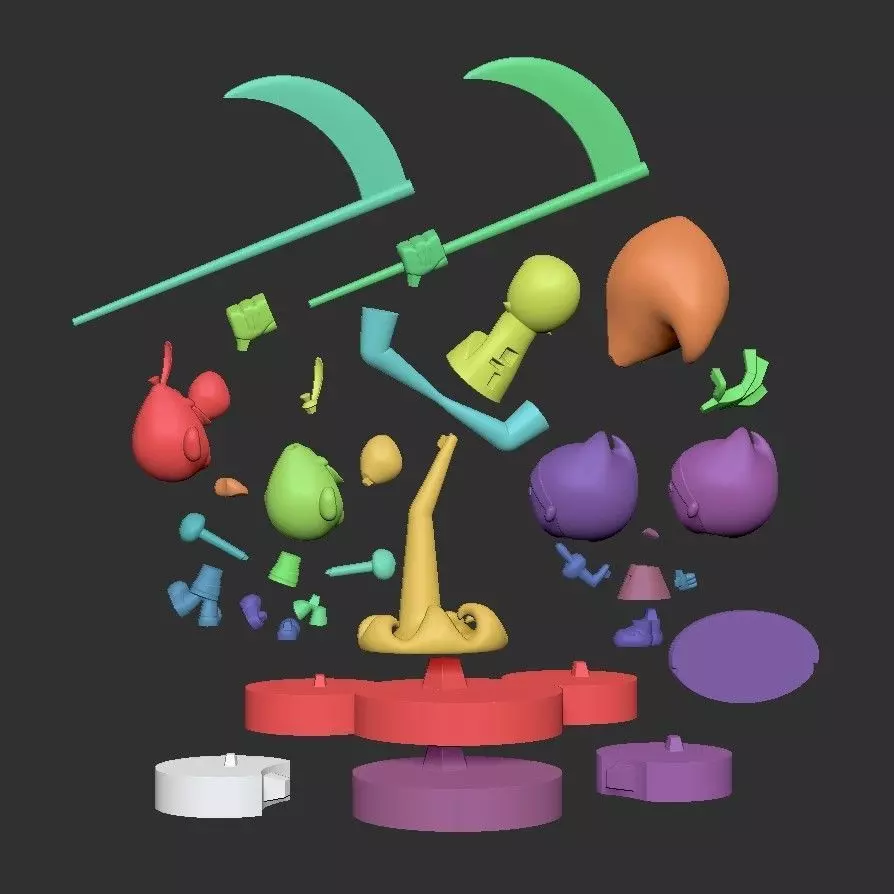 BILLY MANDY Y PURO HUESOS 3D print model_12