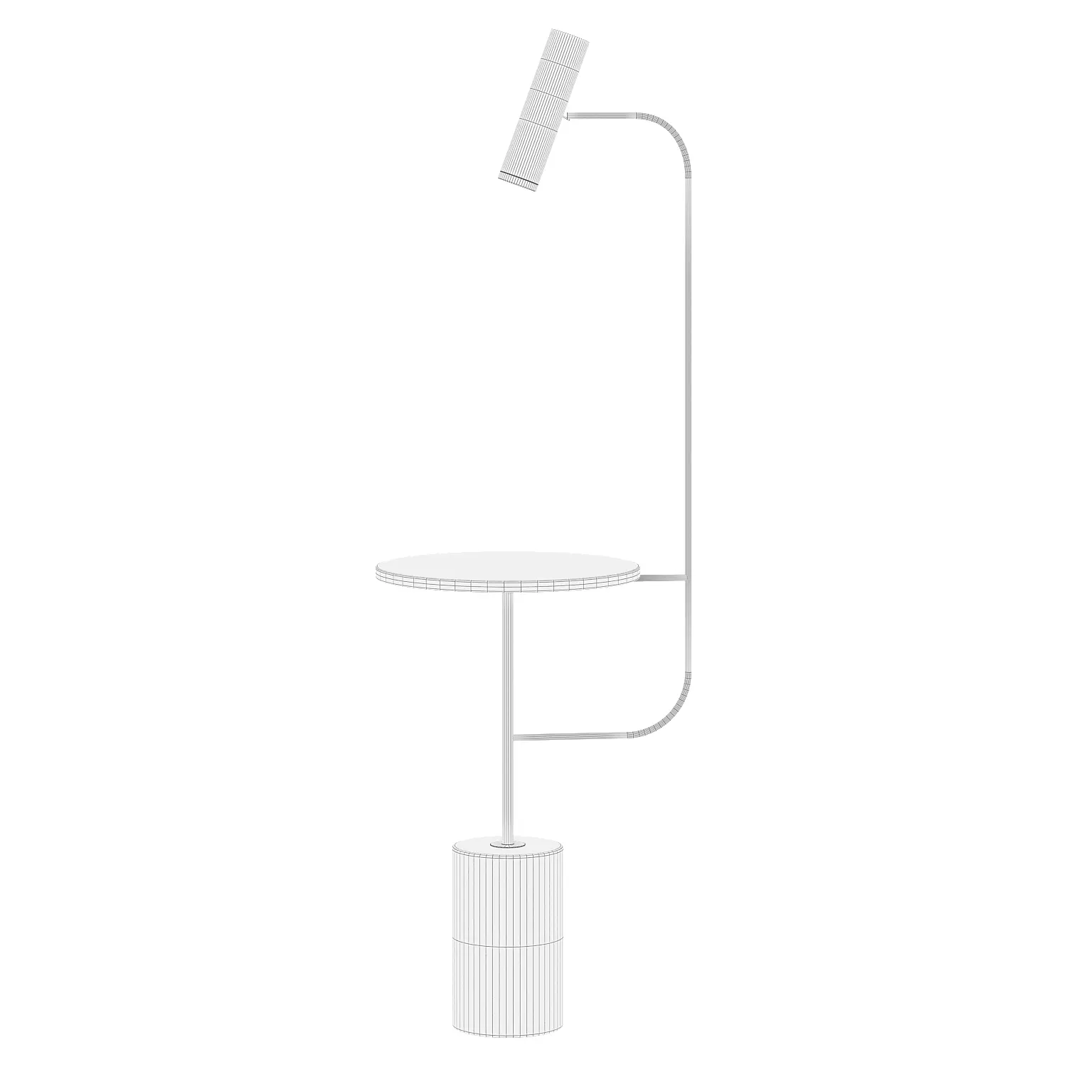 Tatum floor lamp 3D model_2