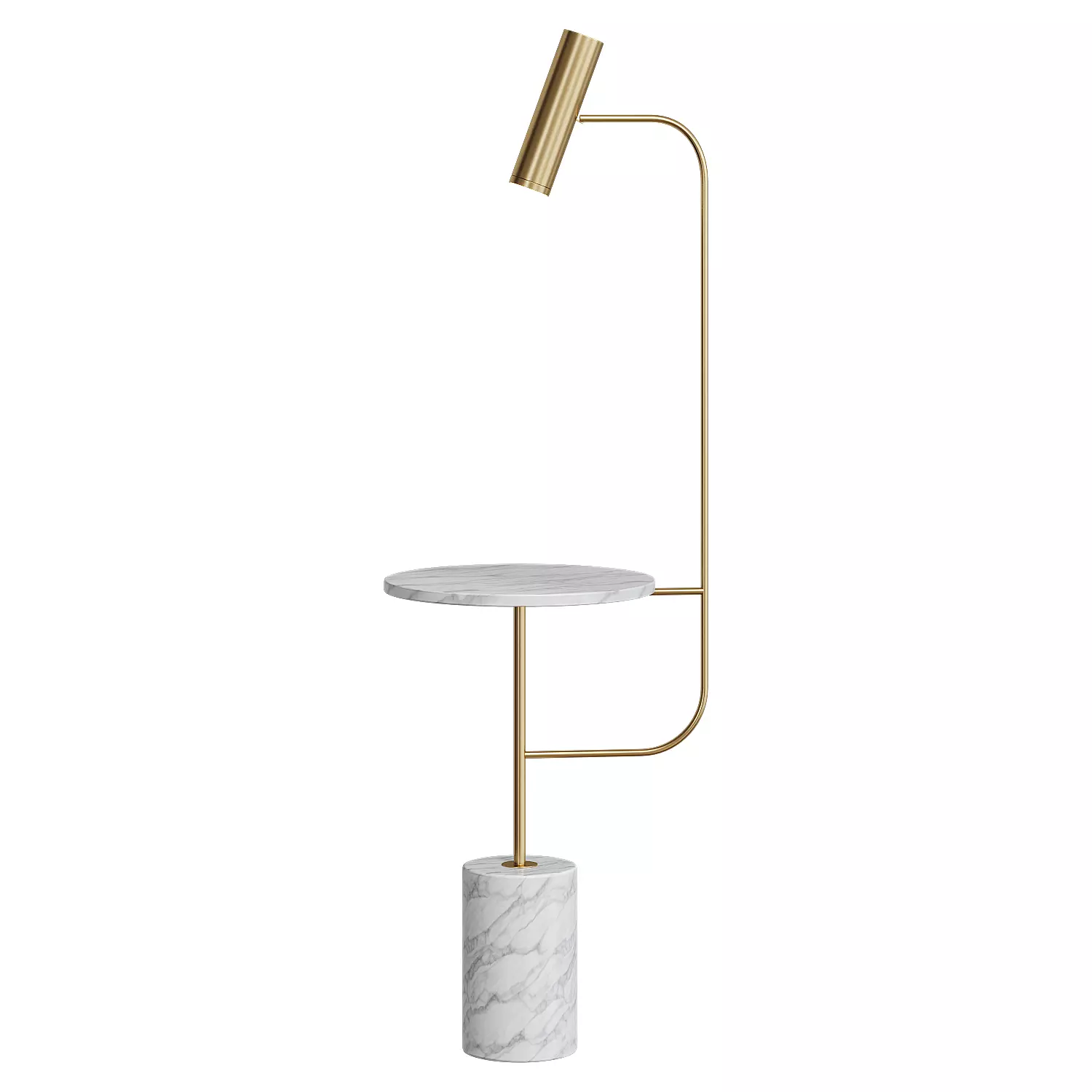 Tatum floor lamp 3D model_0