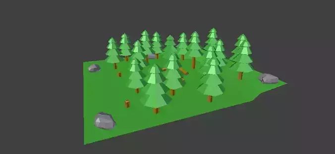 Bosque  Low poly