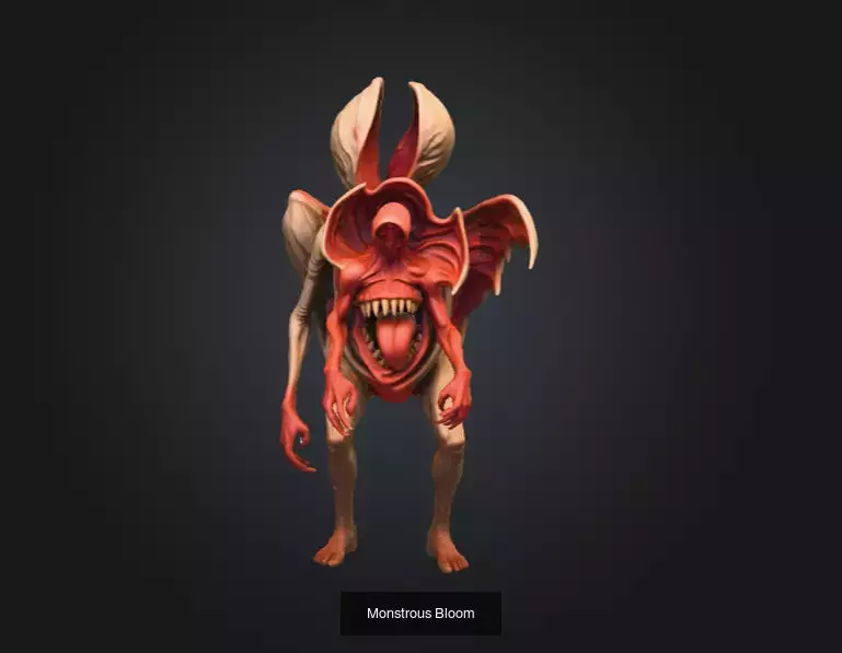 Horror Mutant Monster Creatures Pack 3D Model Collection_5