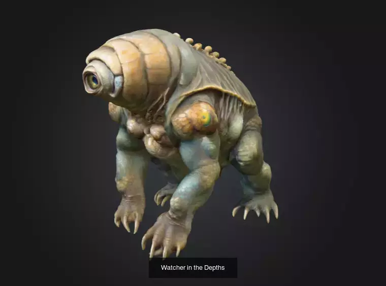 Horror Mutant Monster Creatures Pack 3D Model Collection_8