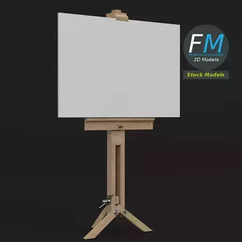 Drawing canvas on tripod
