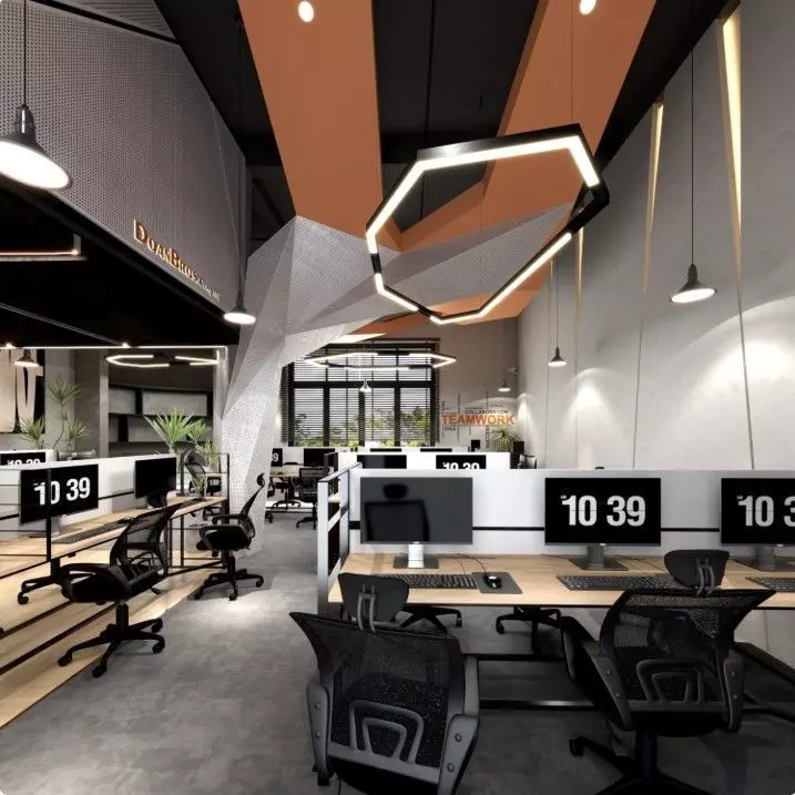 Office Room Interior Model 3D model_8