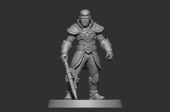 Miniature Test File - Pre supported - For Resin 3D Printers