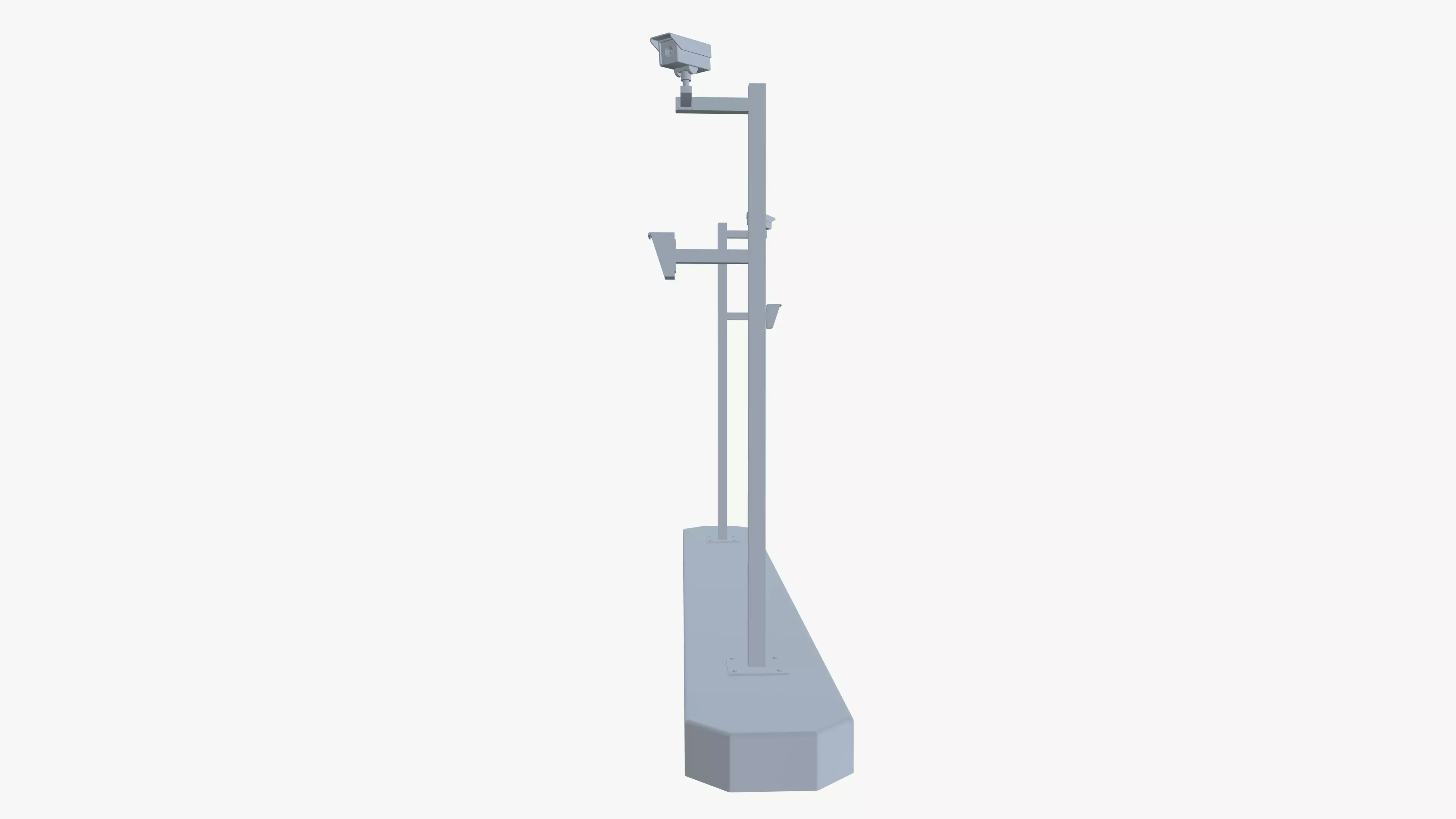 ID Scanner Low-poly 3D model_5