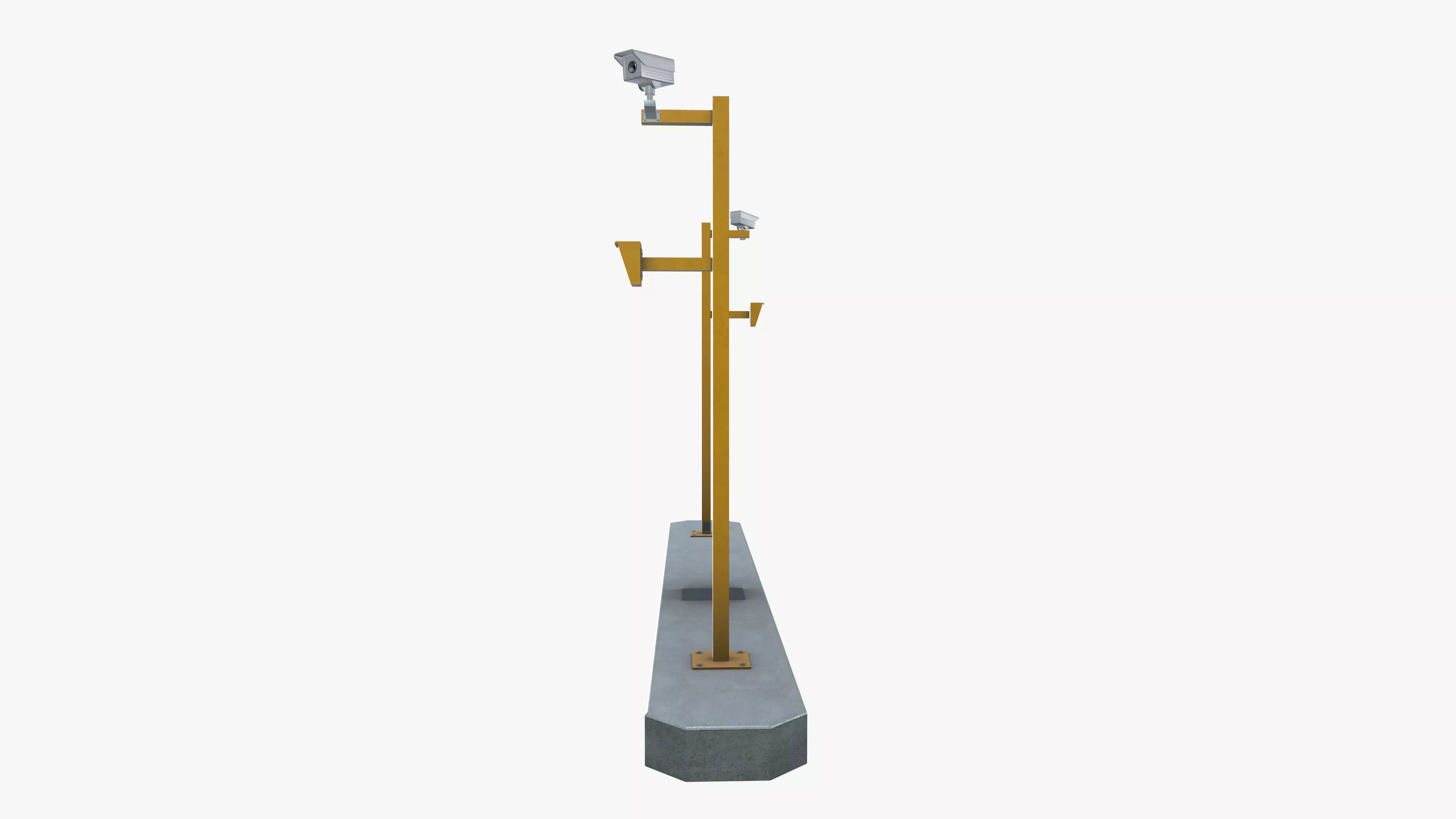 ID Scanner Low-poly 3D model_8