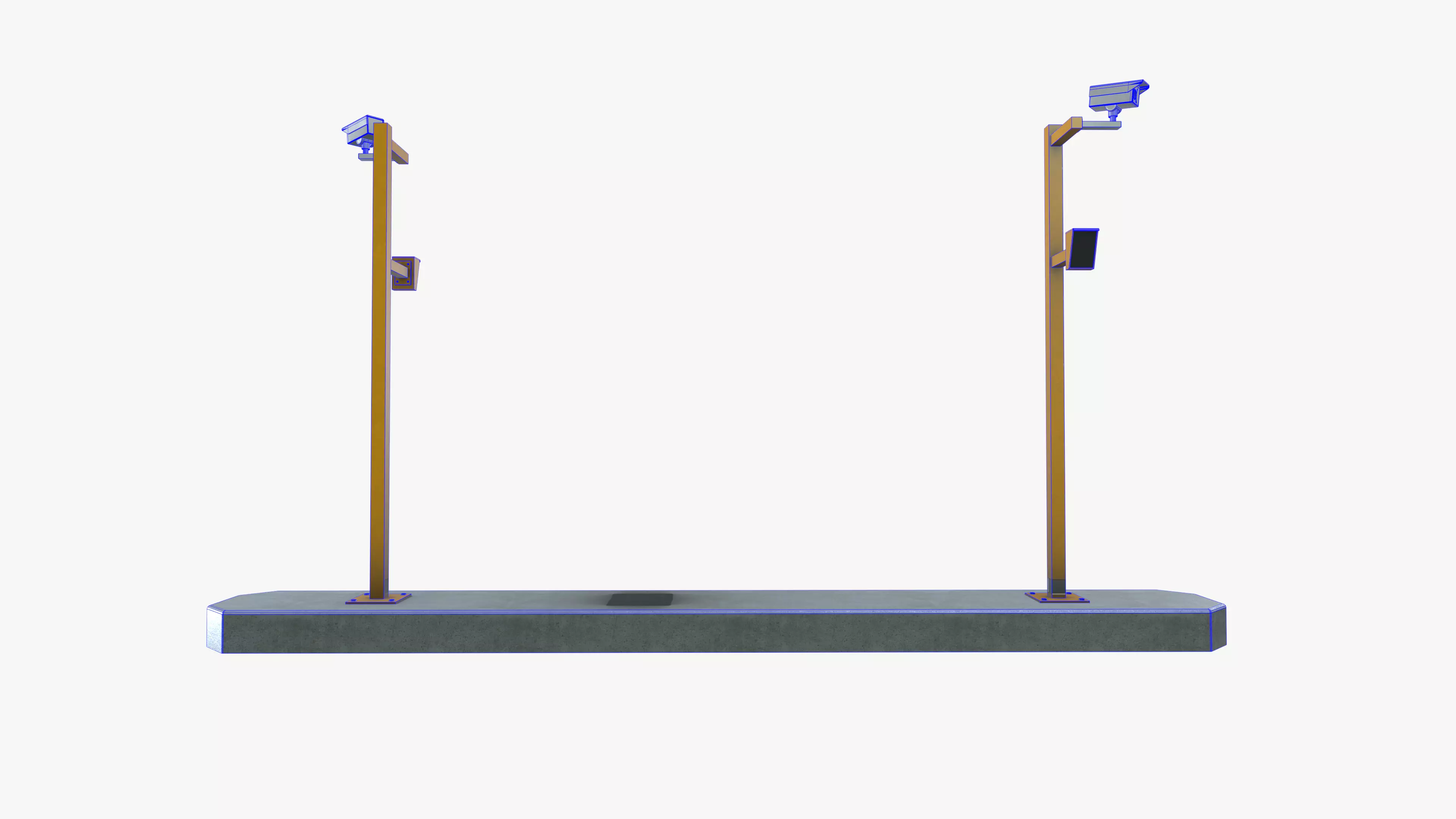 ID Scanner Low-poly 3D model_14