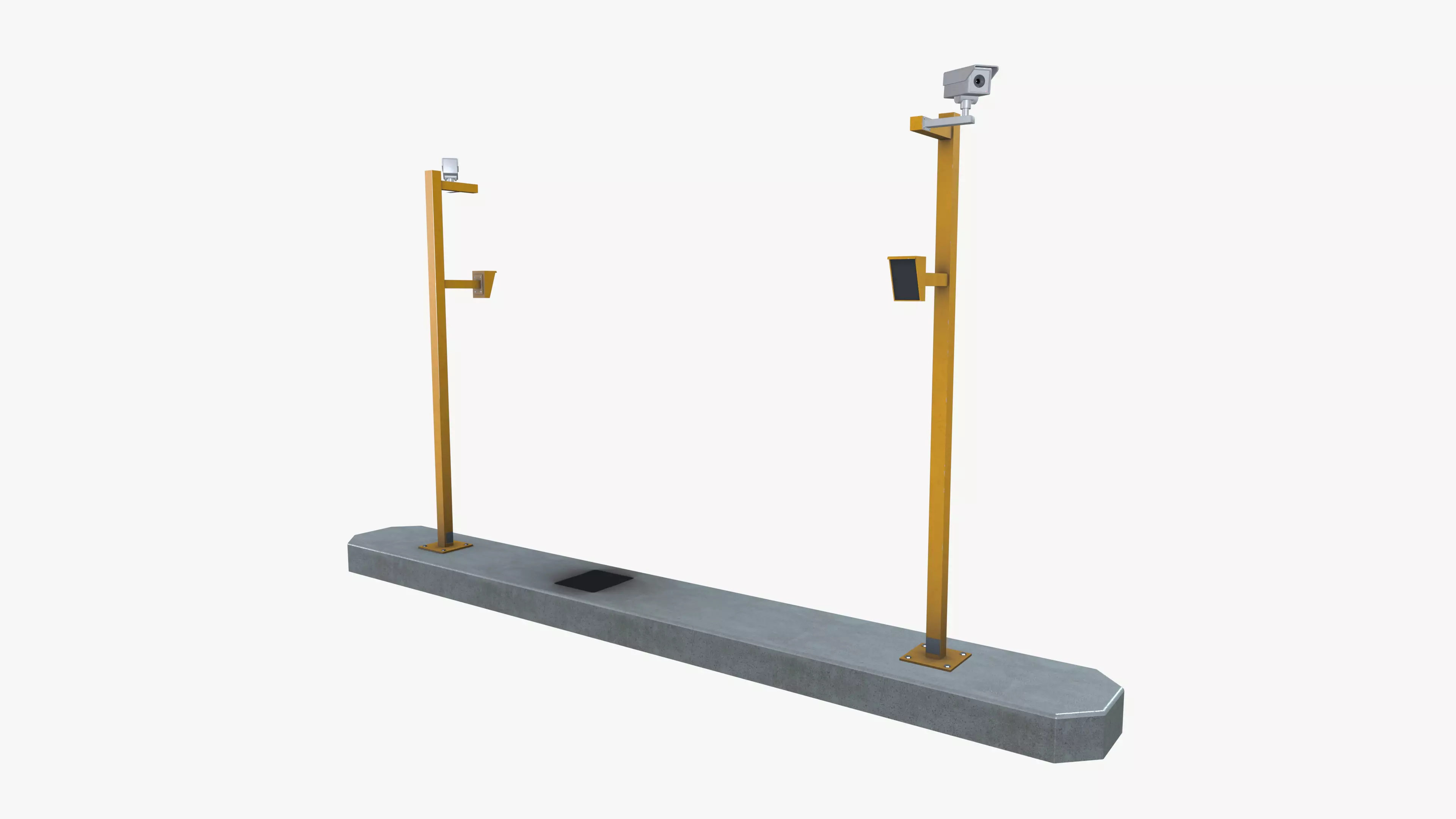 ID Scanner Low-poly 3D model_7