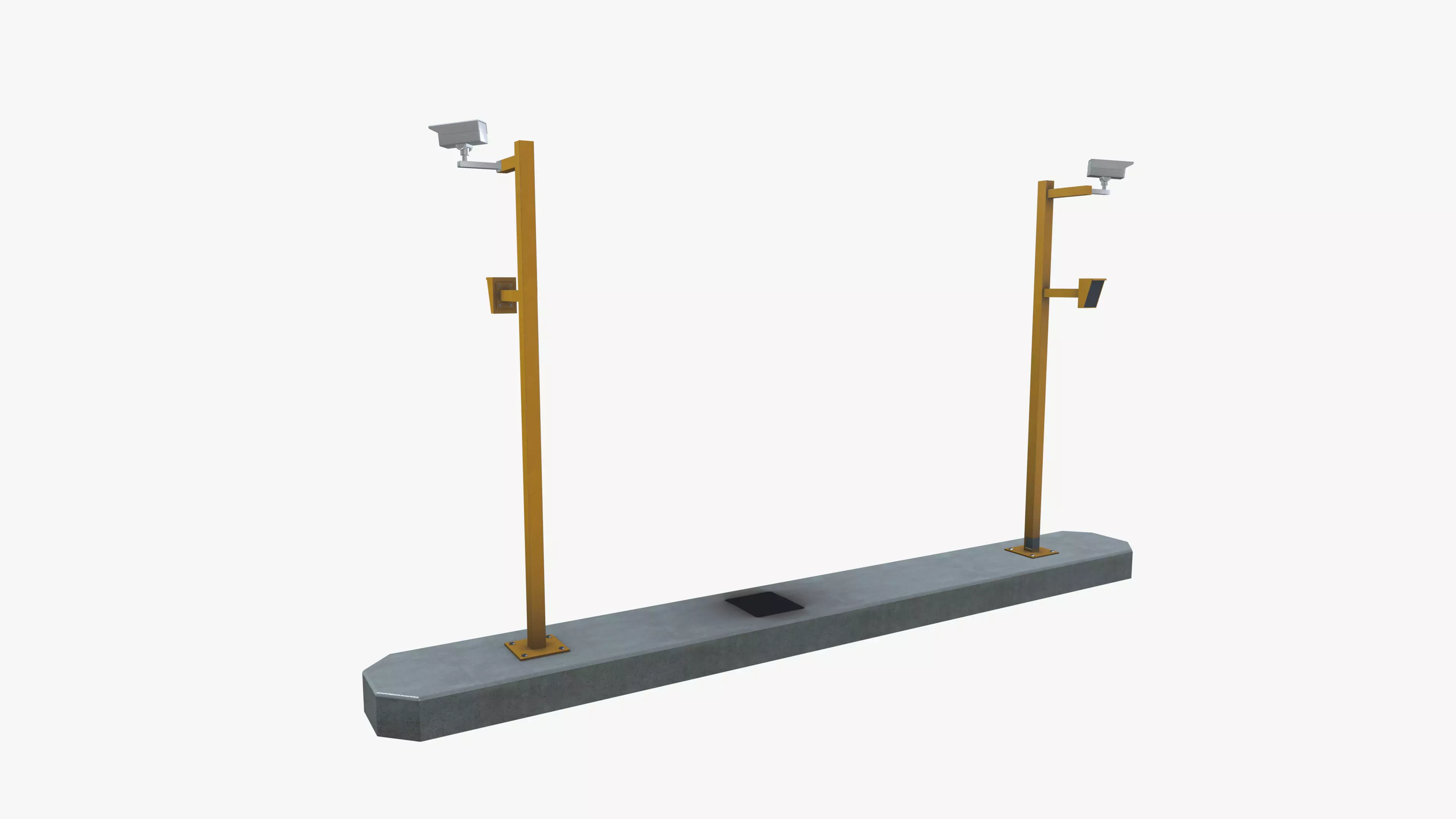 ID Scanner Low-poly 3D model_0