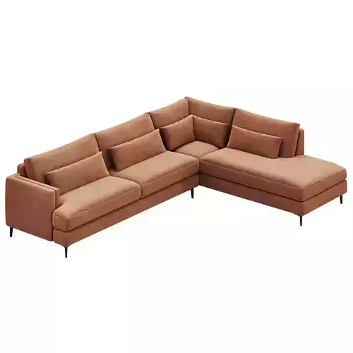 Sumner Two-Piece Bumper Sectional By Arhaus