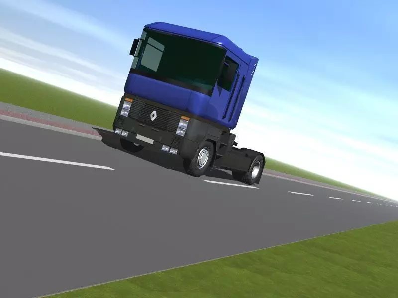 camion magnum 3D model