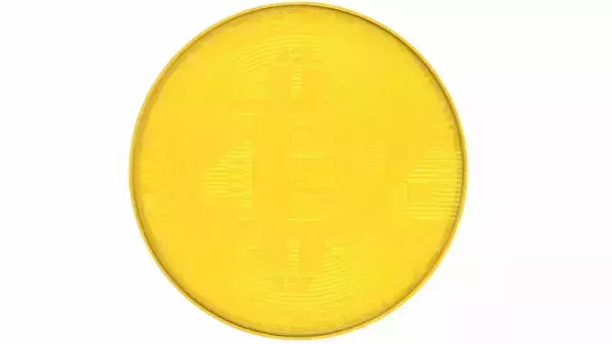 Bitcoin 3D Model Low-poly 3D model Bitcoin 3D Model Low-poly 3D model