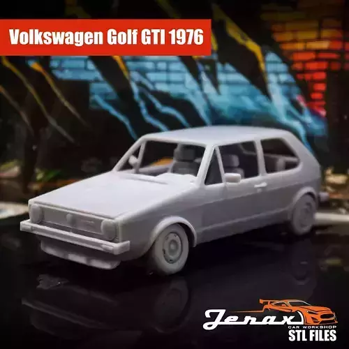 Volkswagen Golf GTI Mk1 1973 3D Print STL Model