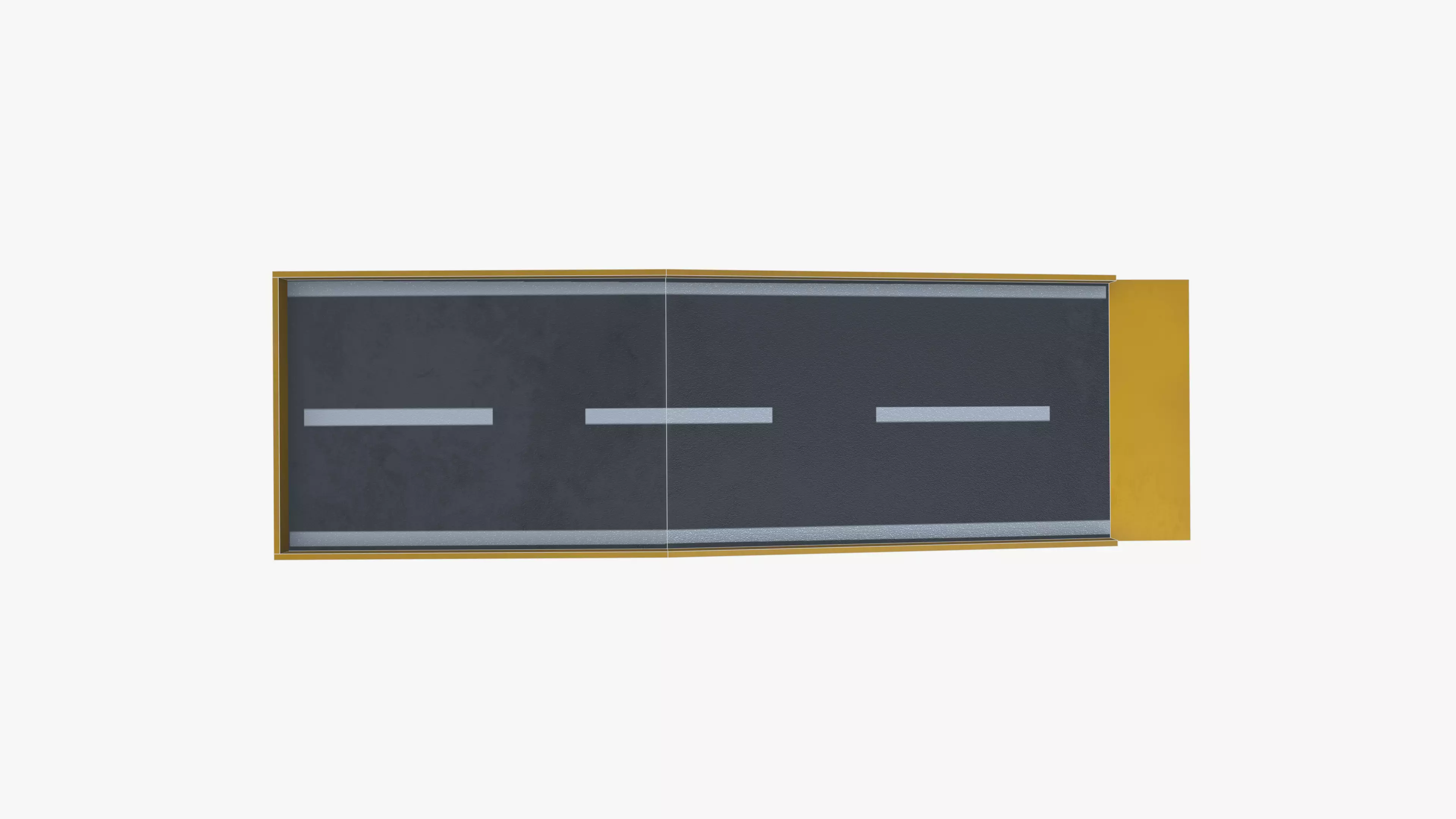 Dock Ramp Low-poly 3D model_16