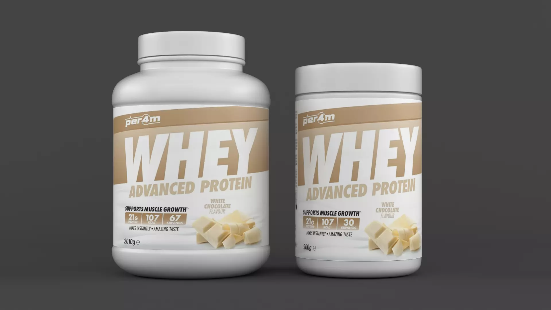Protein Powder 3D model_0