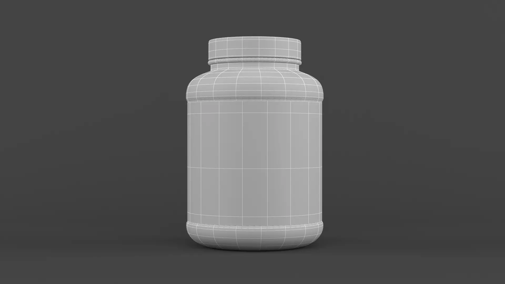 Protein Powder 3D model_6