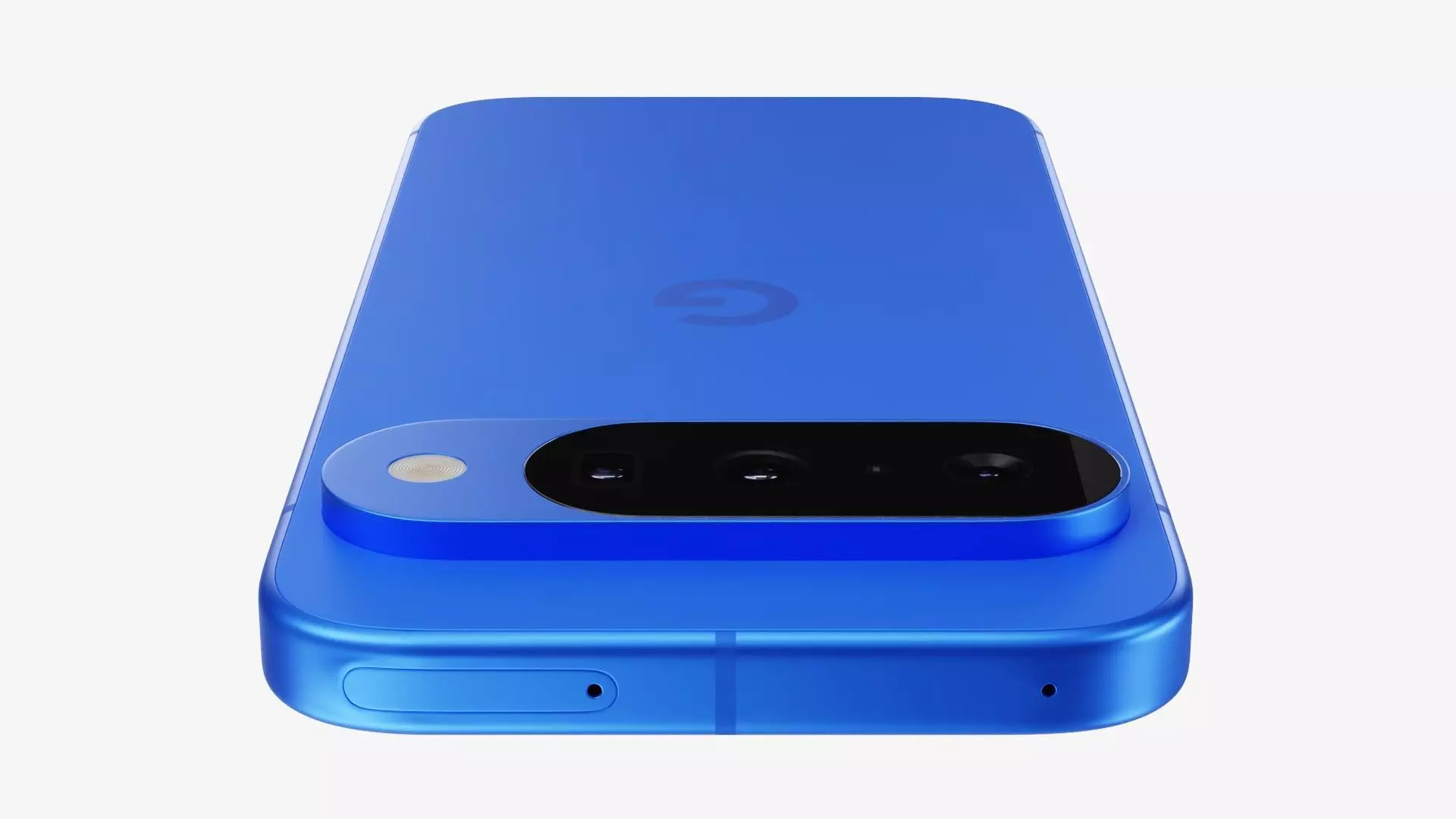 Google Pixel 10 Indigo Low-poly 3D model_4