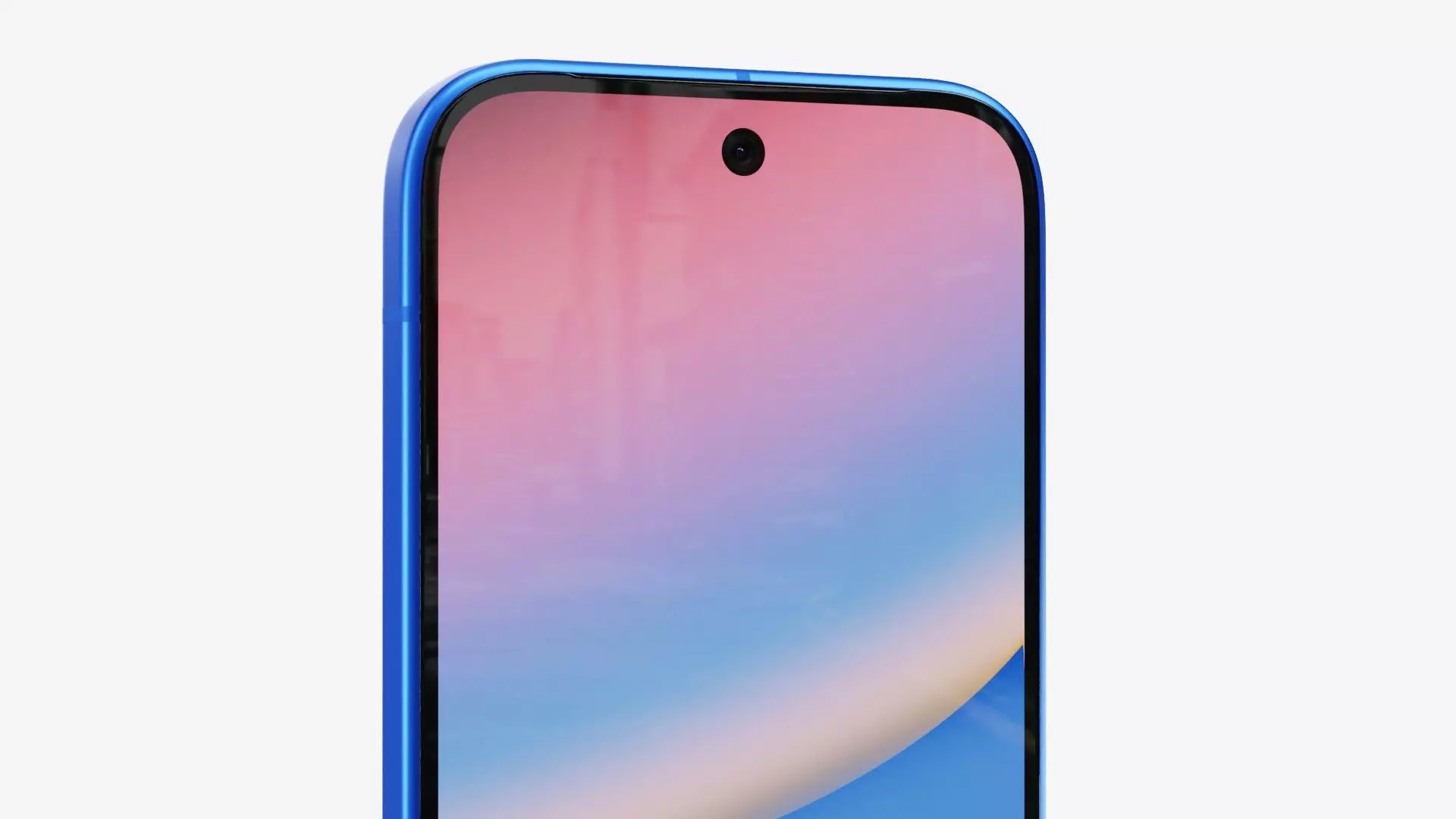 Google Pixel 10 Indigo Low-poly 3D model_7