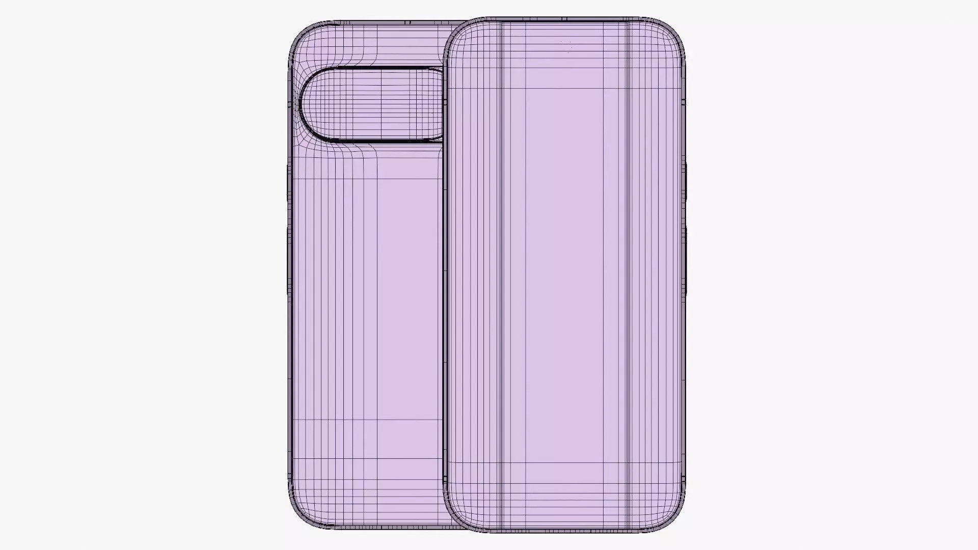 Google Pixel 10 Lemongrass Low-poly 3D model_12