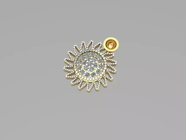 light pendant 3D print model_0