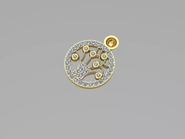 light pendant 3D print model_0